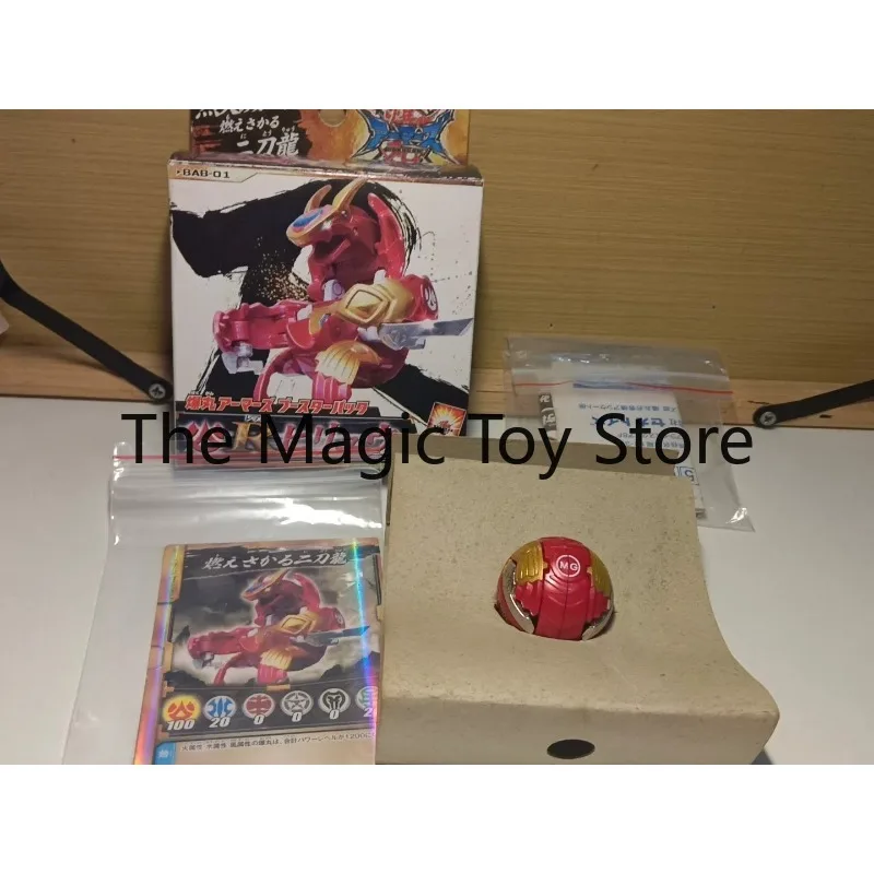 Фото Оригинальная коллекционная фигурка Sega Toys Bab Nigenryu Bakugan BakuTech Dual Blade Dragon, трансформируемое существо №1