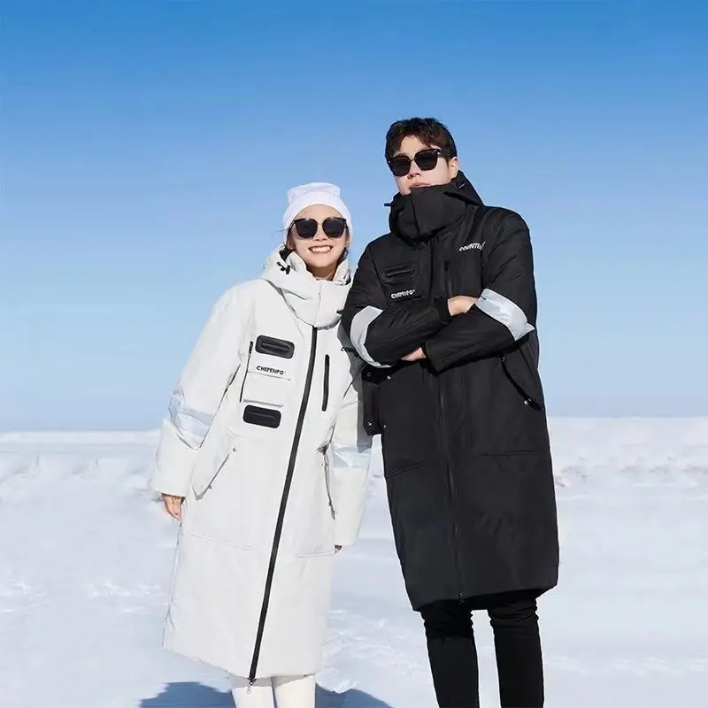 Winter New Parkas Men 2021 Brand Windproof Windbreak Plus Velvet Thick Warm Jacket Parkas Coat Men Long Hooded Parkas Jacket Men