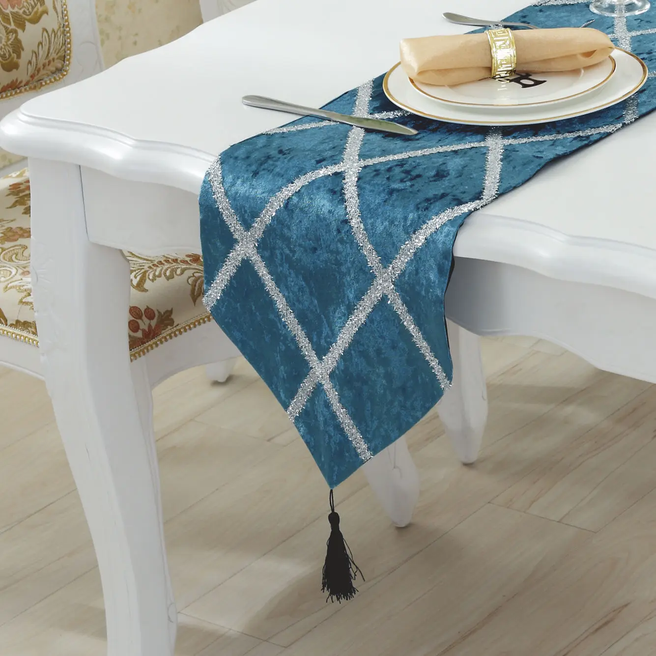 Европейский стиль кофейная чашка скатерть трехмерные цветы Западная еда