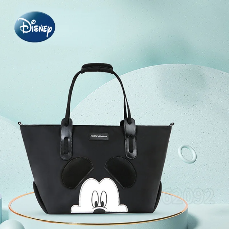 Disney Mickey's Original  Diaper Bag Handbag Luxury Brand Women's Handbag Large -capacity Baby Bag Card Fashion Baby Diaper Bag
