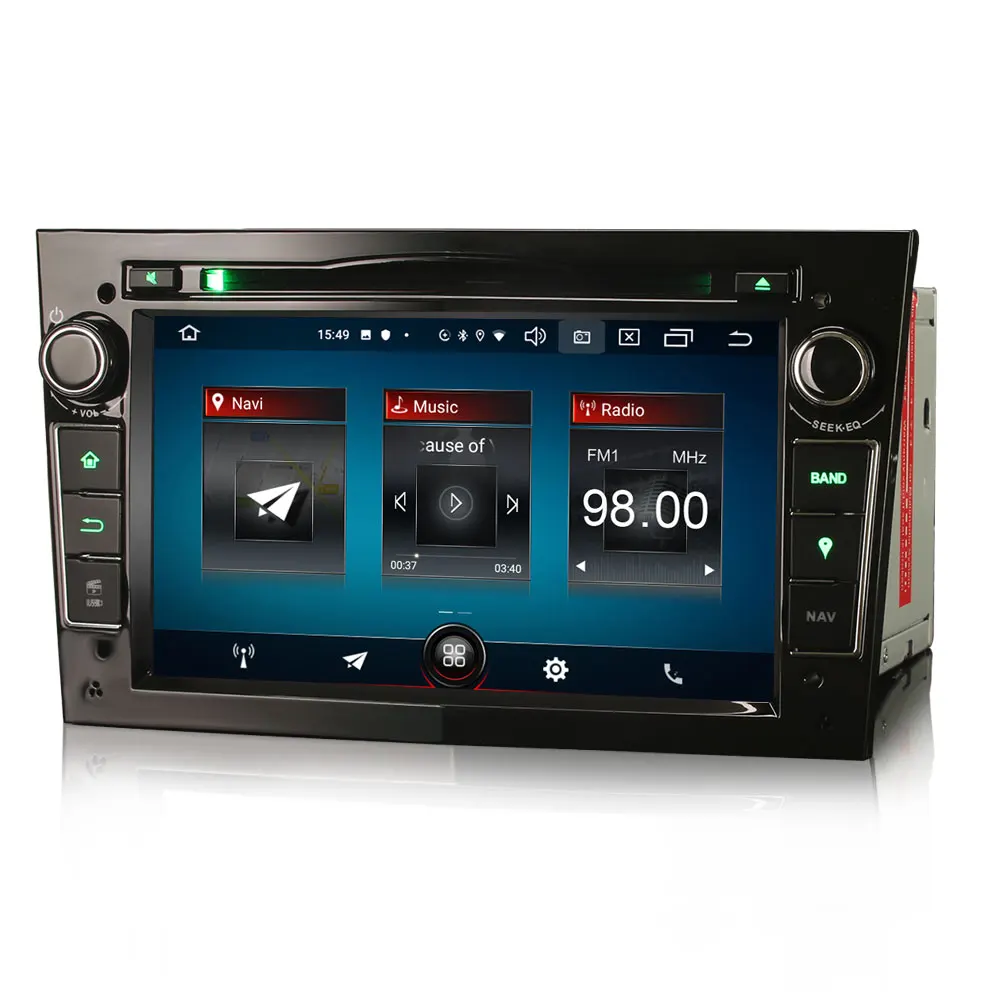 Автомобильный мультимедийный DVD-плеер 7 дюймов Android 10 0 GPS-радио для Opel/Vauxhall/Holden Tigra