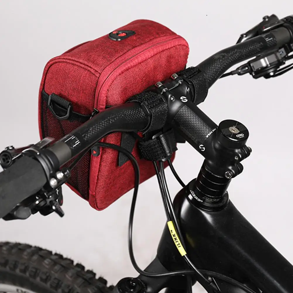 

Bicycle Handlebar Front Bag Pouch Multifunctional Hanging Bike Basket Organizer Cycling Accessories