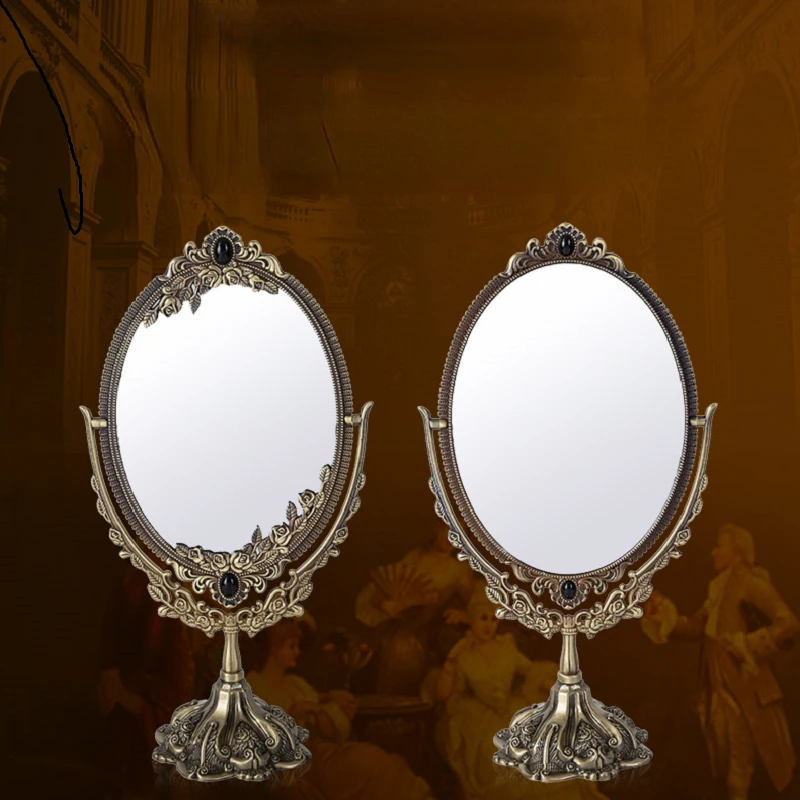 

Irregular Flexible Mirror Art Dressing Table Vanity Mirror Maiden Luxury Modern Design Aesthetic Spiegel Decoration Accessories