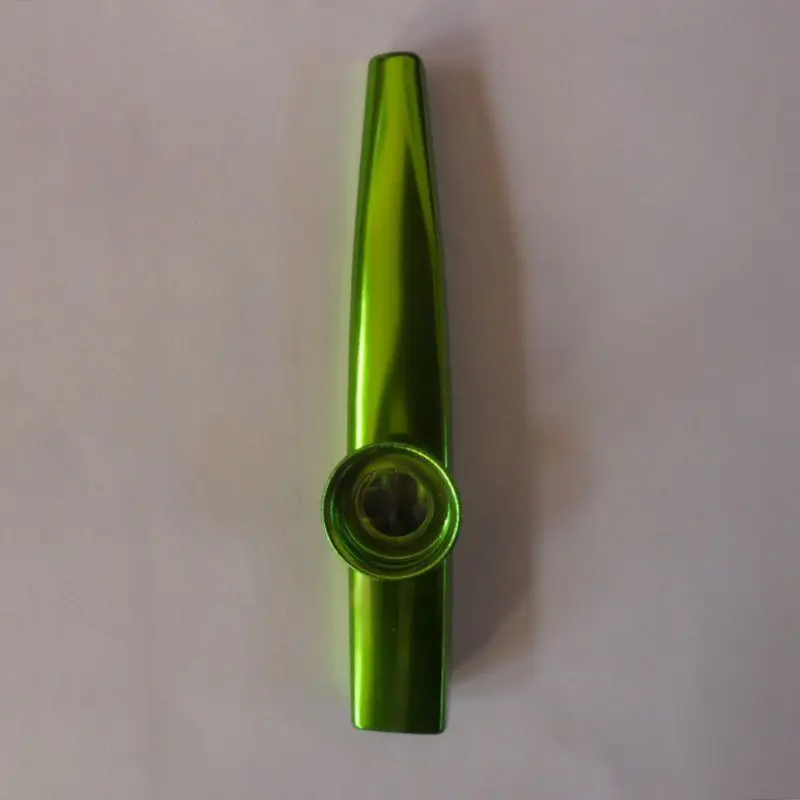 24 шт. разноцветные металлические Kazoos из алюминиевого сплава маленькие
