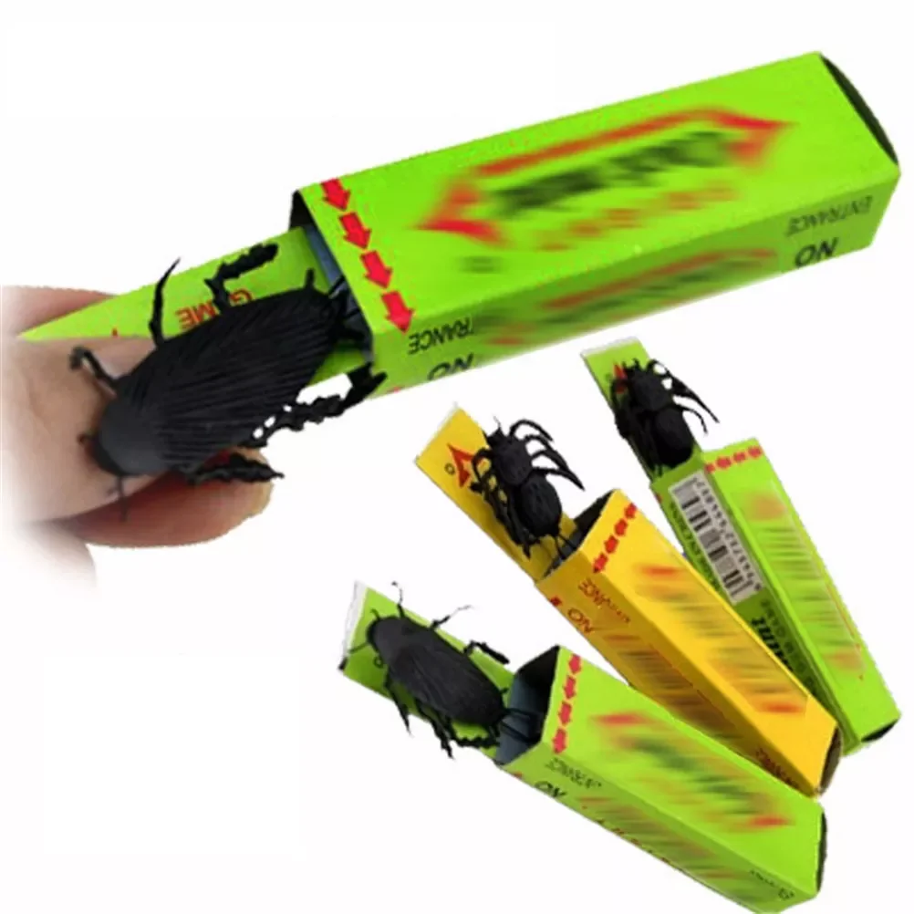 

joke chewing gum shocking toy prank trick gag cockroach gum farce
