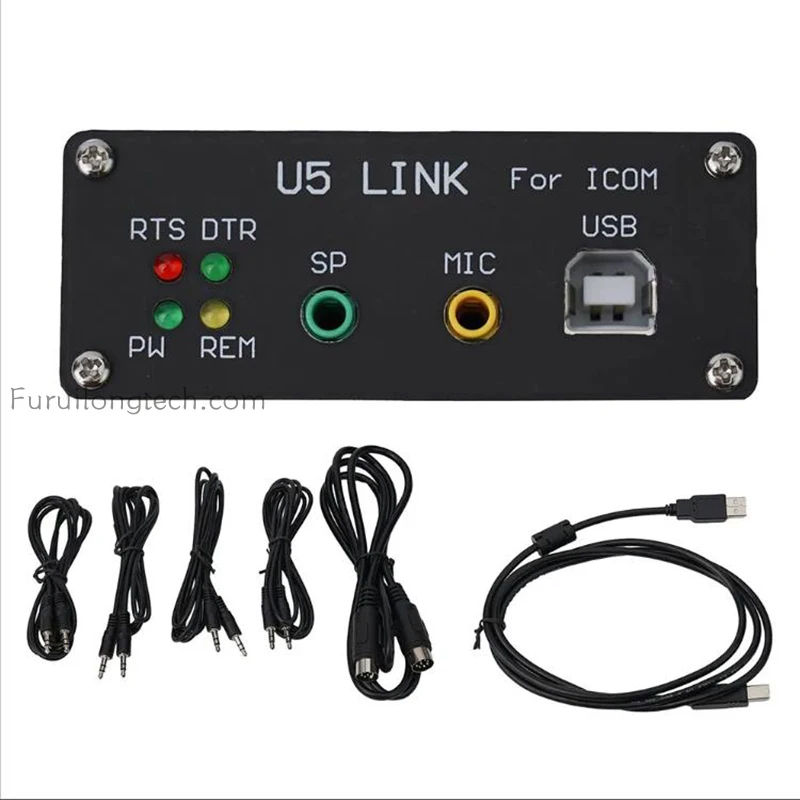 Фото Радиоконнектор U5-Link для ICOM с усилителем мощности — интерфейс для HRD/DM780/LOGG32/NIMM/WriteLog/ECHOLINK №1