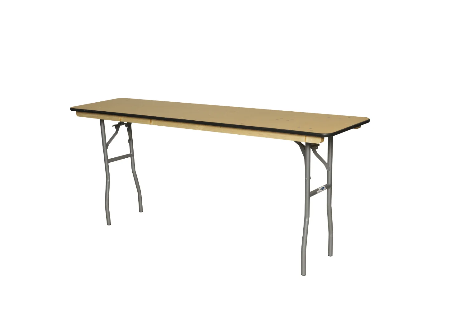 

Table - 6'X18" WFT Series Russian Birch Wood - Rubber Edge