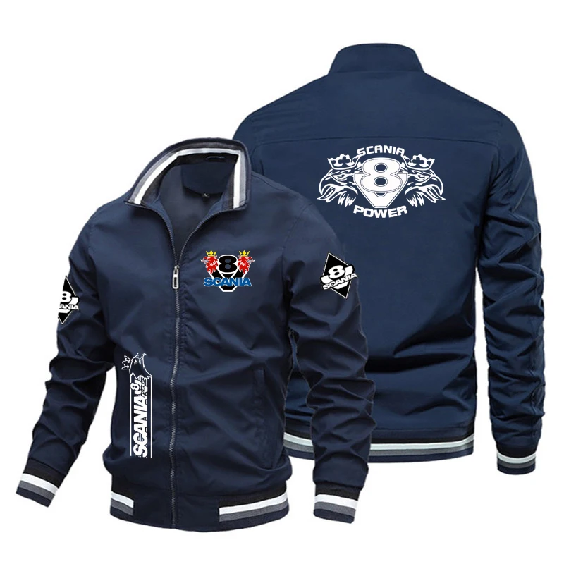 

Jaguar Car Logo 2022 Summer New Men's Bomber Jacket Casual Fashion Outdoor Ultra-Thin Zipper Sports Sunscreen Clothing