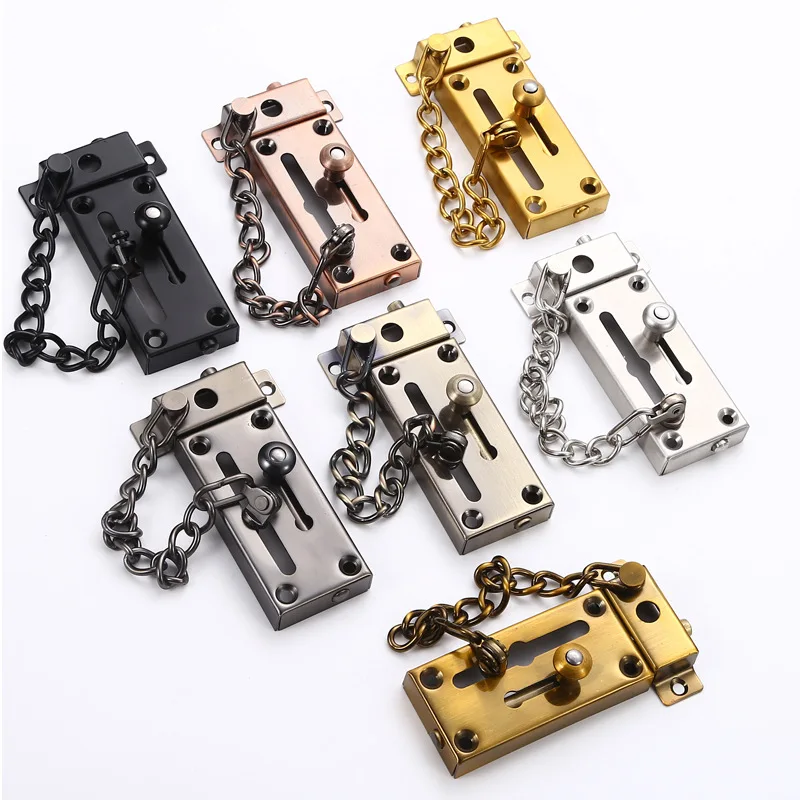 

Security Door Chain Lock Anti-Theft Chain Door Chains Guard Door Chain Locks Anti-theft Door Latch Door Window Lock Hardware