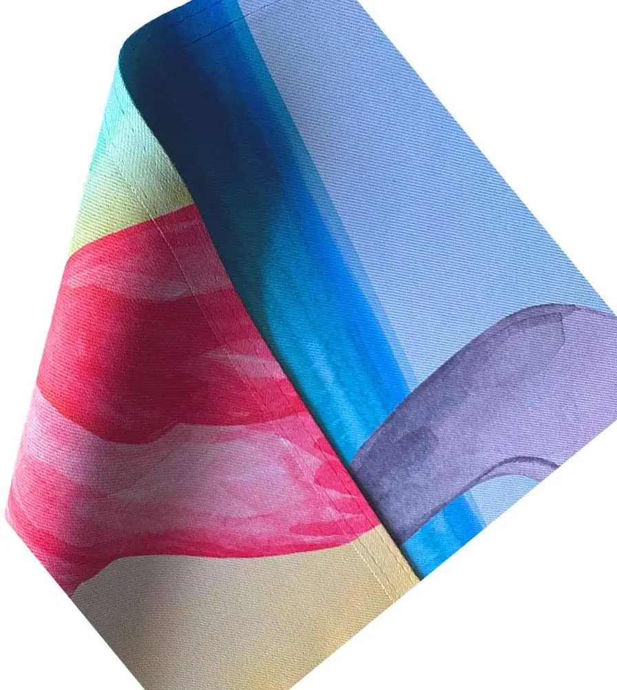 Двусторонний пляжный фламинго с цветочным рисунком 12x18 дюймов |