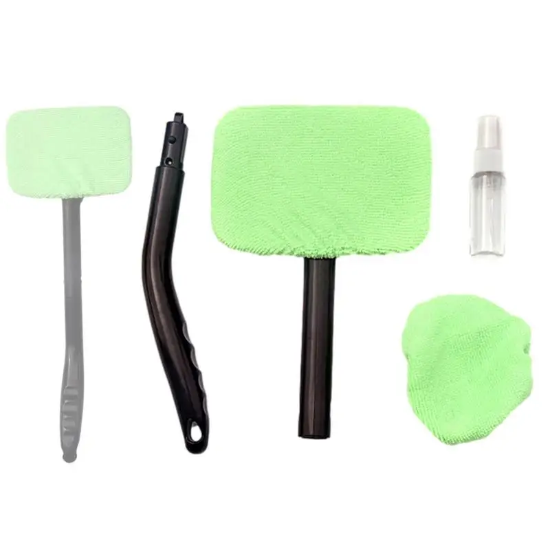 

Car Window Cleaner Brush Microfiber Auto Windshield Cleanser Tool Vehicle Window Defogging Dust Removal Cleaning Brush Kit