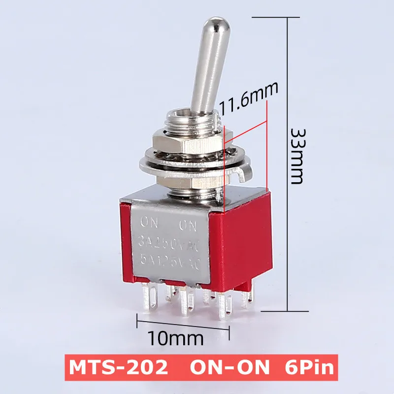 

5 шт. миниатюрных переключателей MTS-302/MTS-403