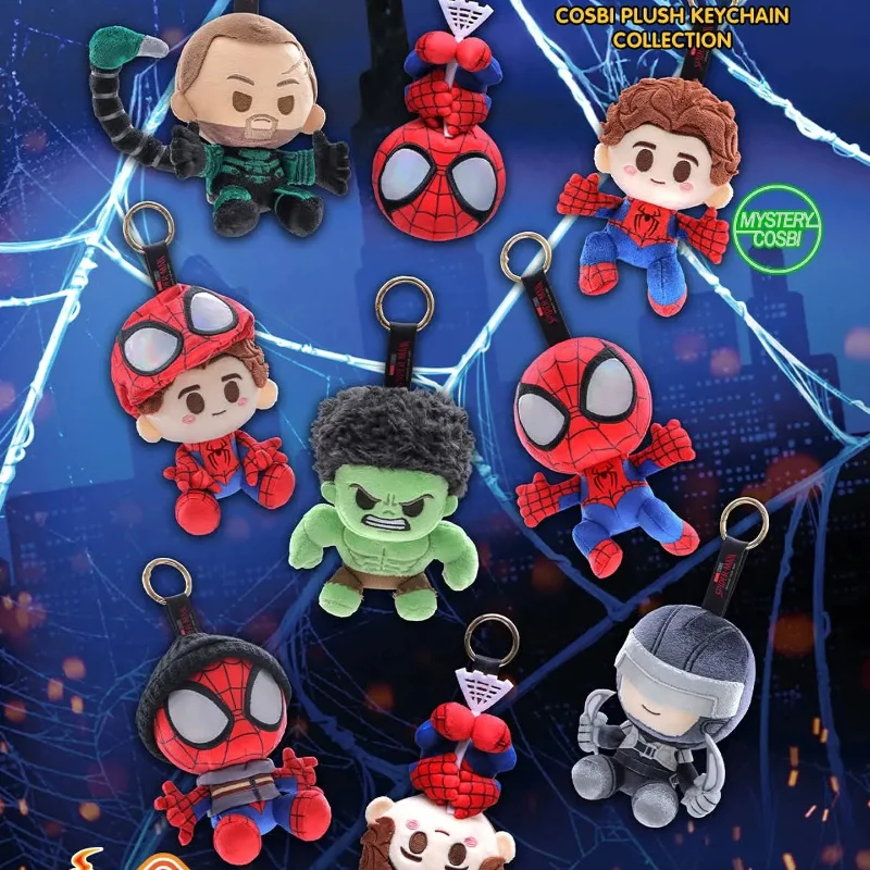 Фото Плюшевый брелок Hot Toys Scorpion Bendable Tail Cosbi, Marvel Spider-Man, абсолютно новый, аниме-мерч, подарочная коробка-сюрприз №2