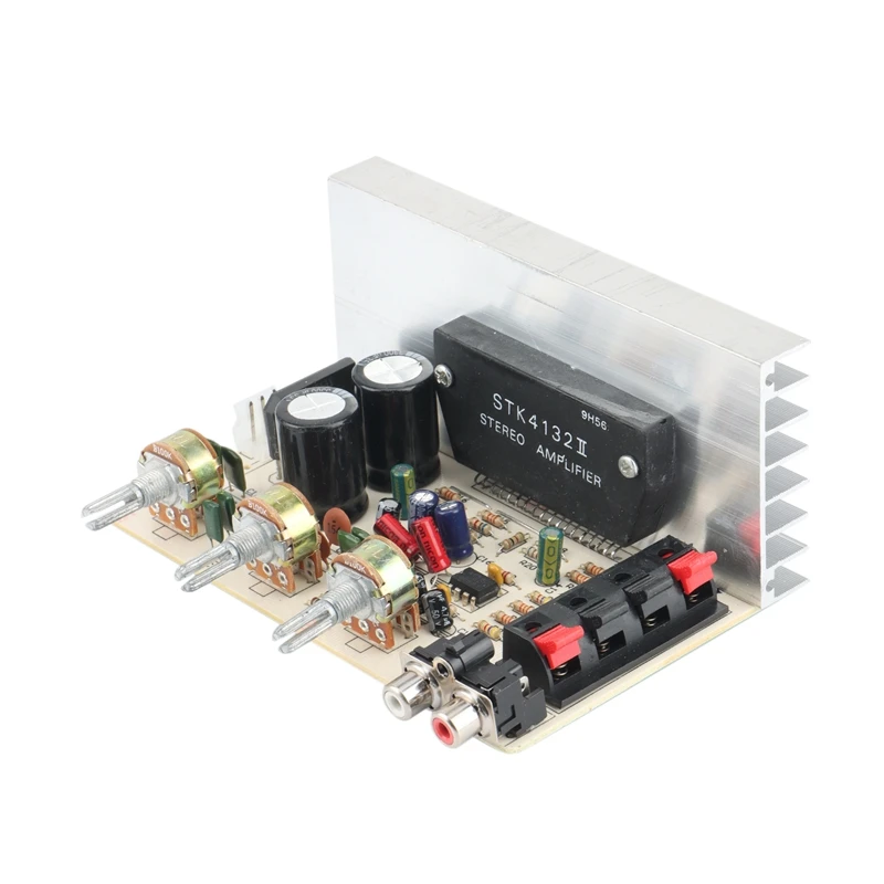 

DX0408 Universal 2.0 Channel Digital Power Audio Stereo Amplifier Board DC 12V STK Thick Film Series Amplifier Board