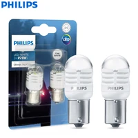 philips led p21w s25 1156 ultinon pro3000 12v 6000k white led turn signal lamps car position stop fog light 11498u30cwb2 2pcs