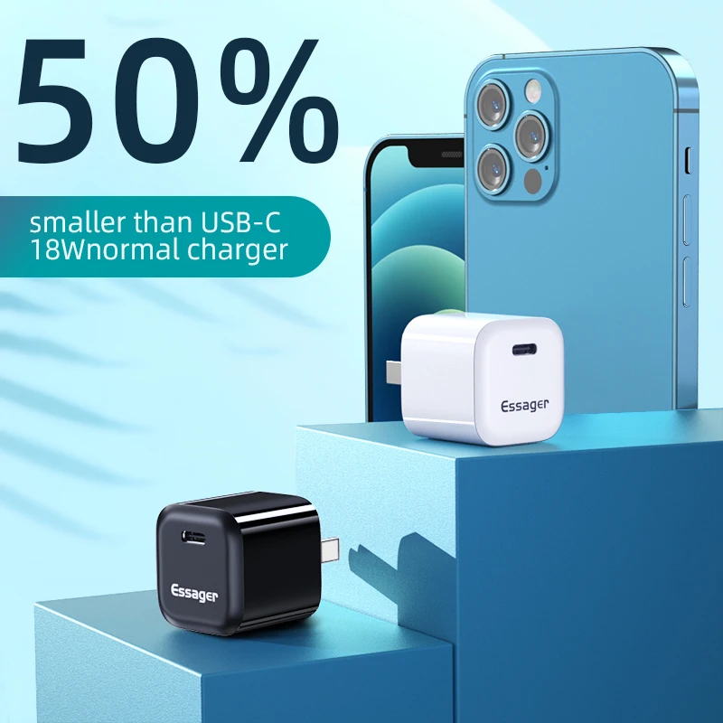 

Fast Charging Mobile Phone Charger Pc Abs Quick Charge Portable Convenient Fast Charging Charger Compact Usb Charger White Mini