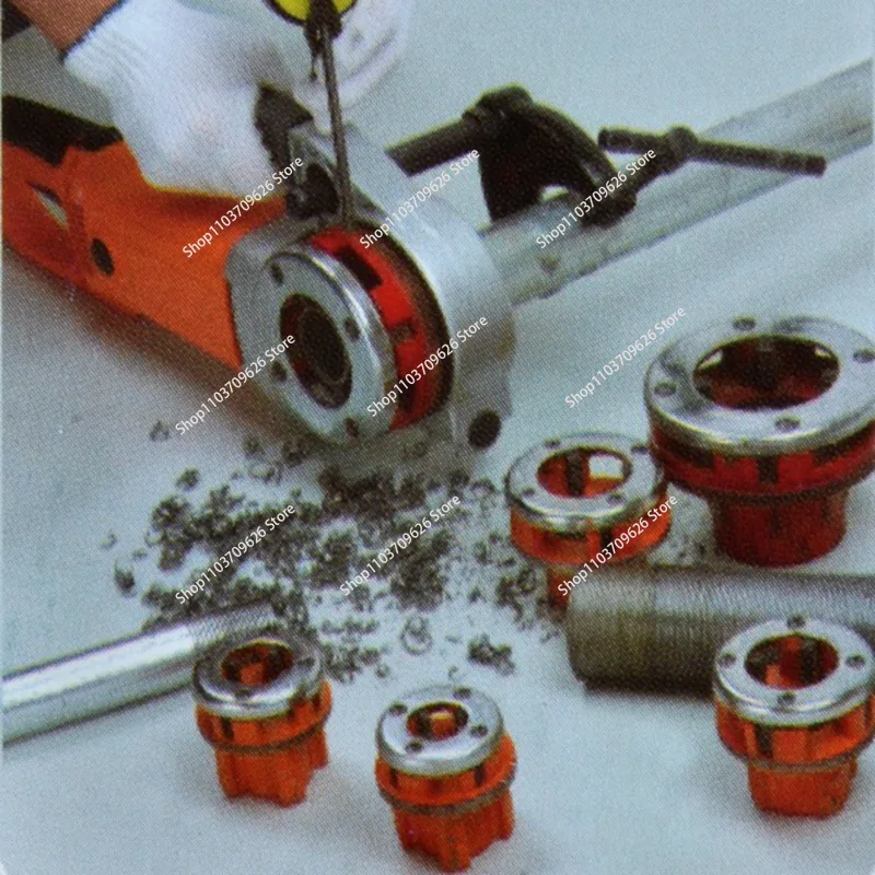 Портативный Ручной Электрический резьбонарезной станок для оцинкованных труб