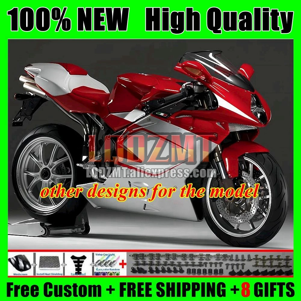 OEM Корпус для Agusta MV F4 R312 заводской красный 750S 1000 R 750 2005 2006 108No.87 1000CC 1000R 312 1078 1 + мА 05 06