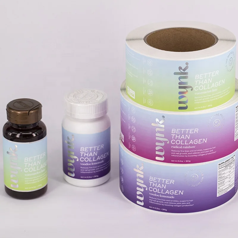 

Пользовательская CMYK печать пищевых добавок