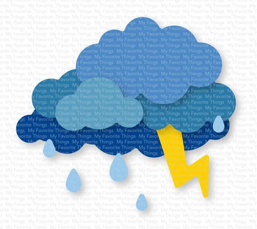 Thunderstorm Clouds новые металлические Вырубные штампы для скрапбукинга изготовления