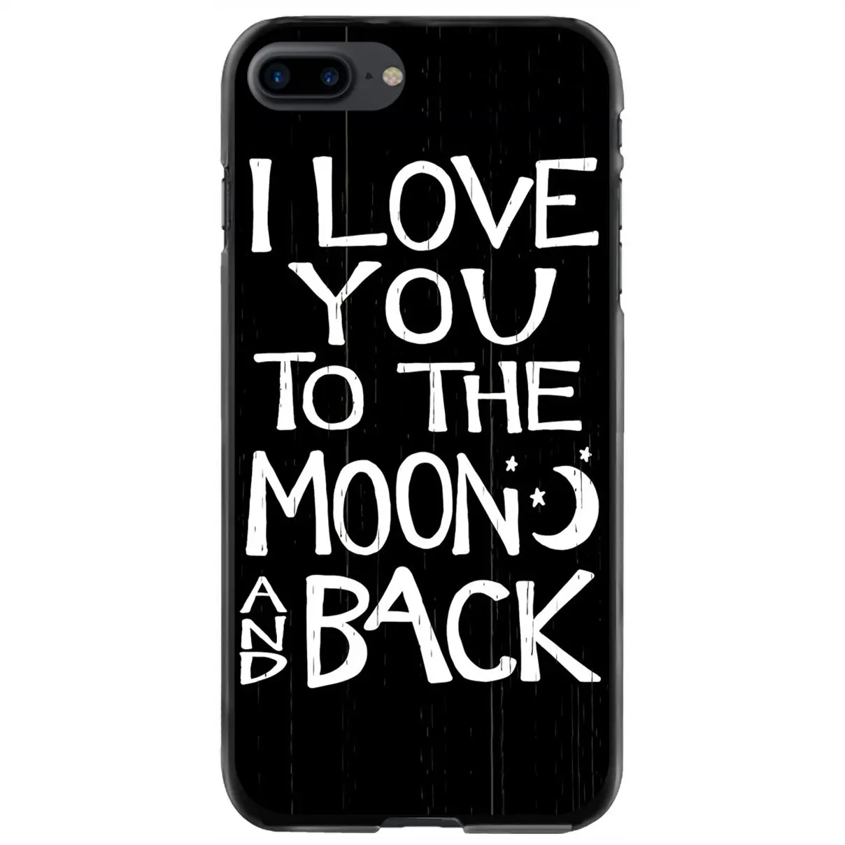 

Жесткий чехол для телефона с надписью «I love you to the Moon and Back» для iPhone 11 12 13 14 Pro MAX Mini 5 5S SE 6 6S 7 8 Plus 10 X XR XS