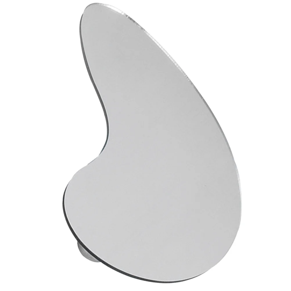 

Mirror Decorative Tray Acrylic Irregular Dresser Vanity Tray Footed Perfume Tray Jewelry Display Makeup Organizer Guest Towel