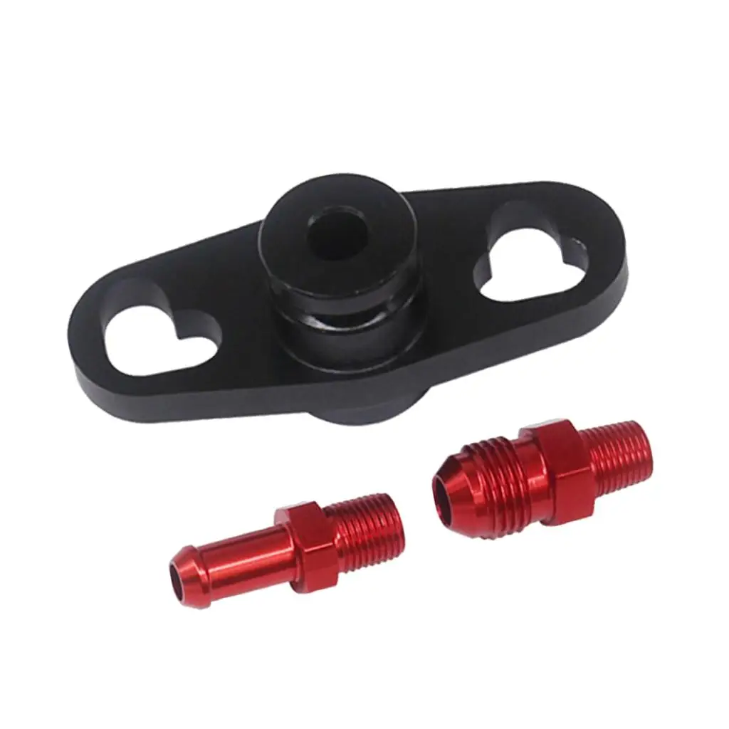 

Aluminum Fuel Rail Pressure Regulator Adapter for with fittings