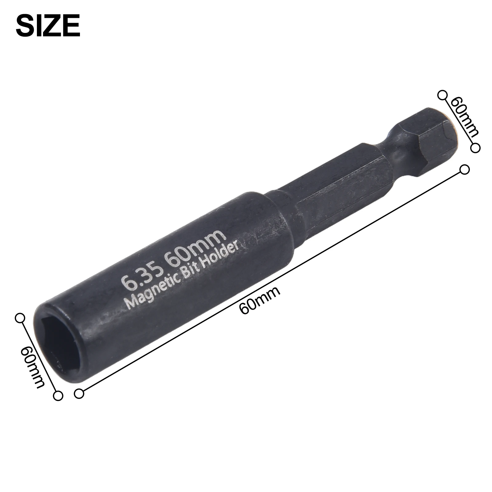 2/5 шт. держатель бит отвертки 1/4 дюйма с шестигранным хвостовиком адаптер для