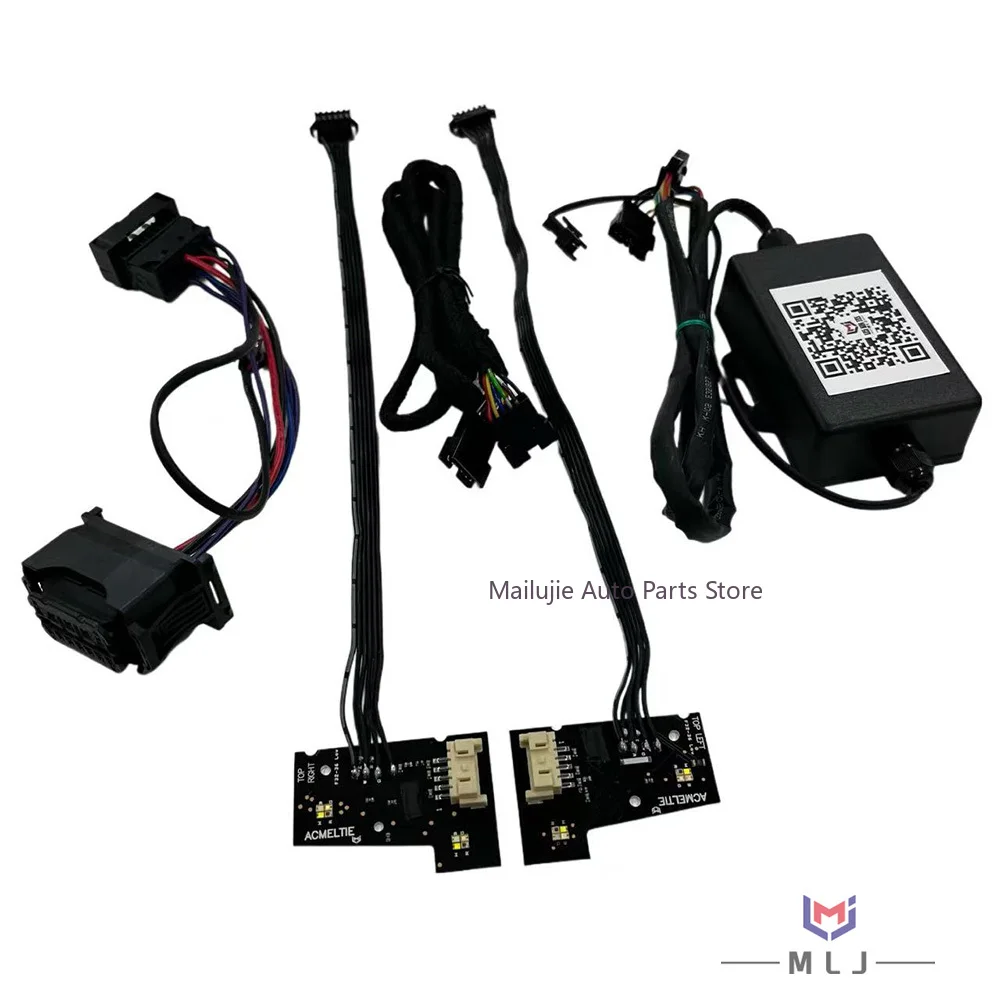 OE 63117493227 117493228 Разноцветная RGB-подсветка дневных ходовых огней с внутренней проводкой для BMW F32 F36 F87 2016-2019, низкопрофильная (art.: 3920db91ab3a3) - 3920db91ab3a3
