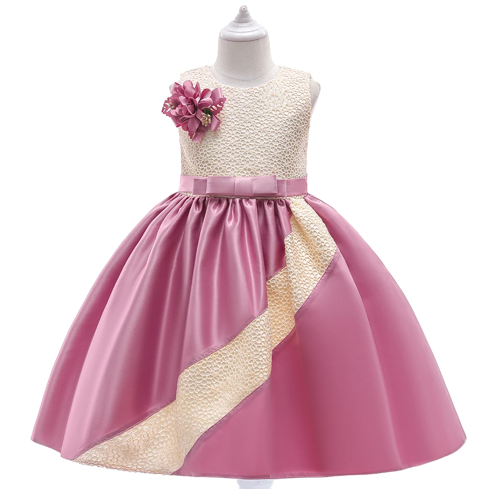 

2022 рождественское платье с бисером, официальное Элегантное свадебное платье, платья принцессы, детское вечернее платье с цветами для девоч...
