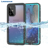shellbox snorkeling phone case for samsung galaxy s21 s20 s10 note 10 plus case s22 s21 s20 ultra ip68 water proof diving covers