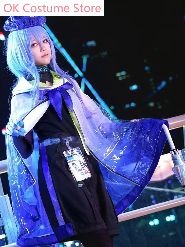 Женский и мужской костюм для косплея arknight Mizuki Wig Shoe Umbrella