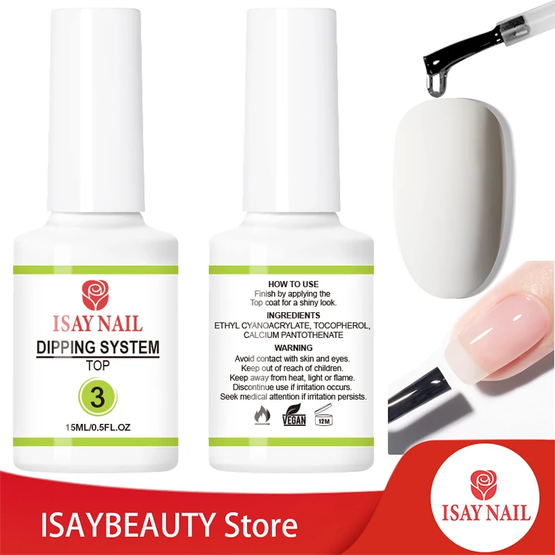 

ISAY BEAUTY Matte Top Coat High Gloss Top Coat Base Coat Top Coat Gel Set No Wipe Top Coat Resin Gel Nail Polish Glue