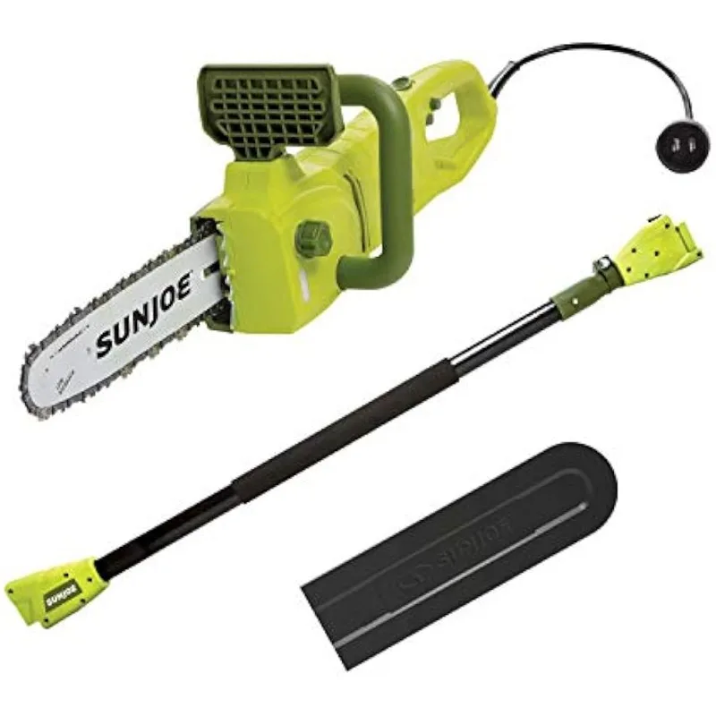 

SWJ807E 10 inch 8.0 Amp Electric Convertible Pole Chain Saw, Green