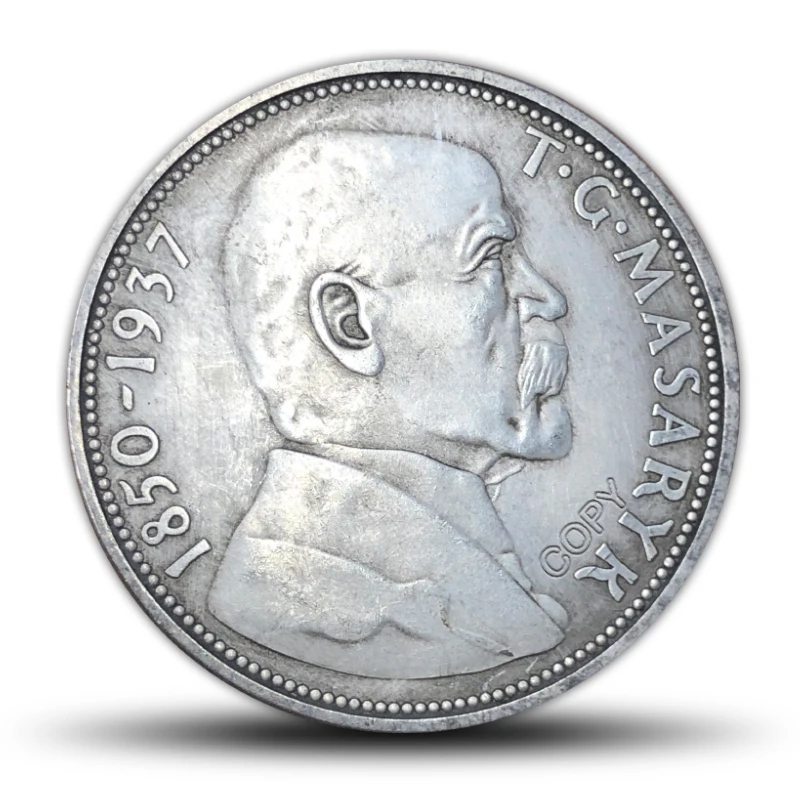 

Коллекционная медная монета YTYIN Масарик 20 крон