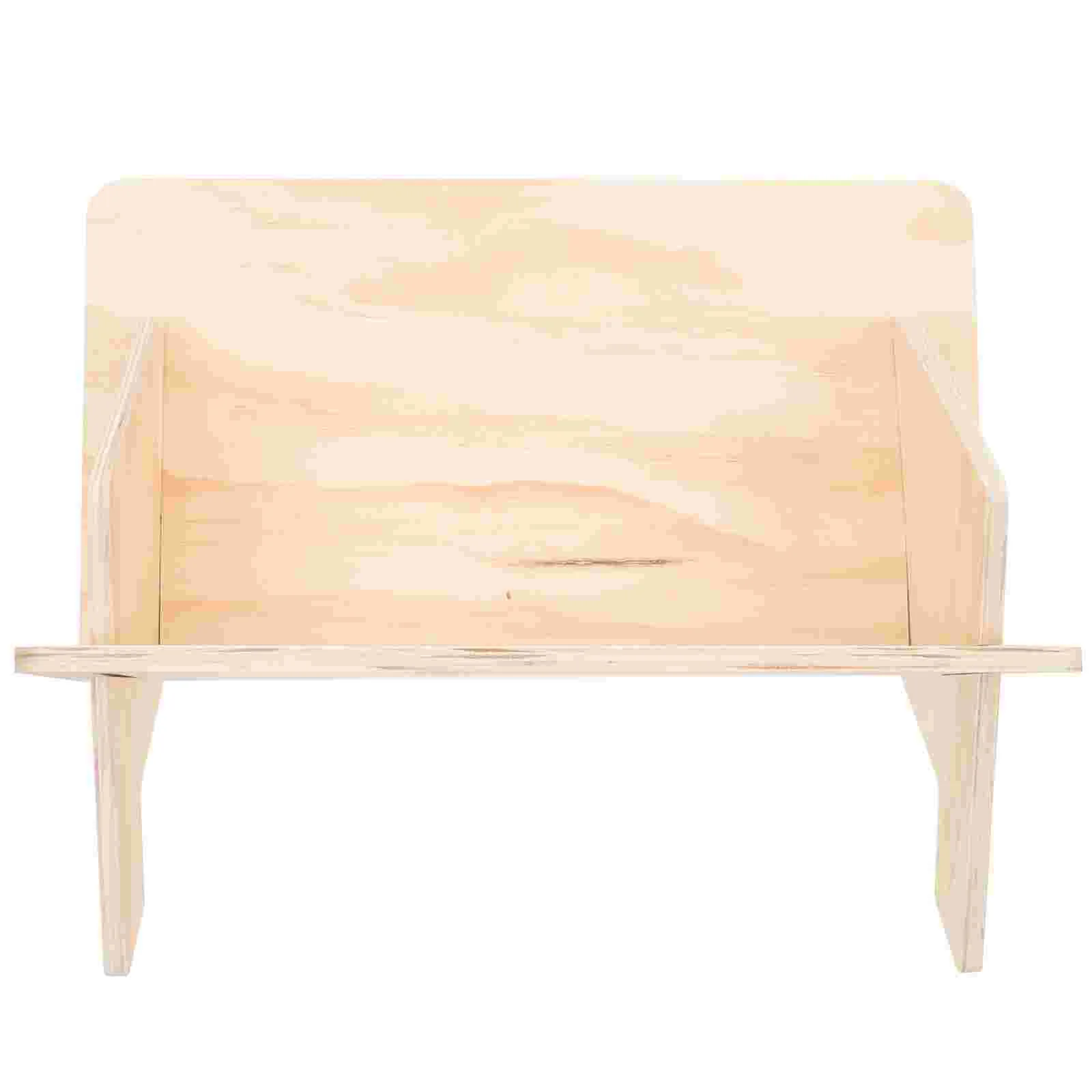 

Настольный держатель для записей Настольный V-образный книжный Стеллаж Деревянный стабильный органайзер для книг