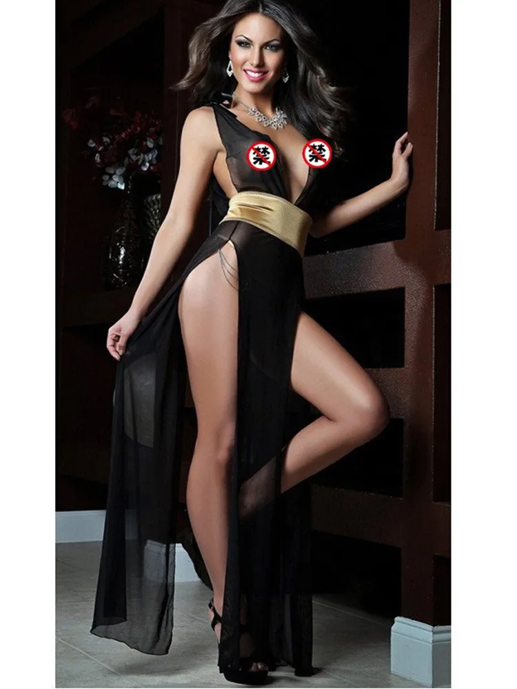 Сексуальное эротическое нижнее белье платье для ночного клуба платье-комбинация