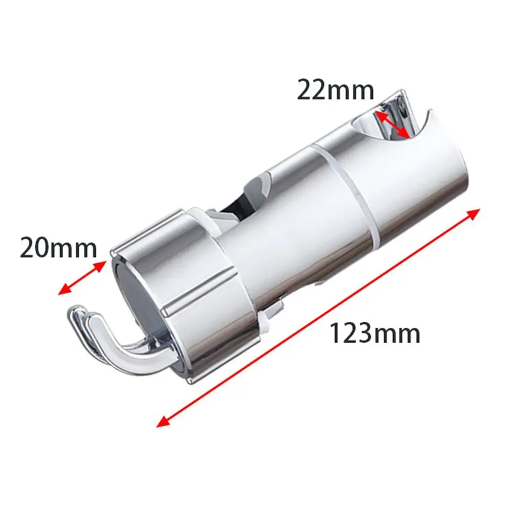 Круглый держатель для душевой лейки с крючком хранения регулируемый распылитель