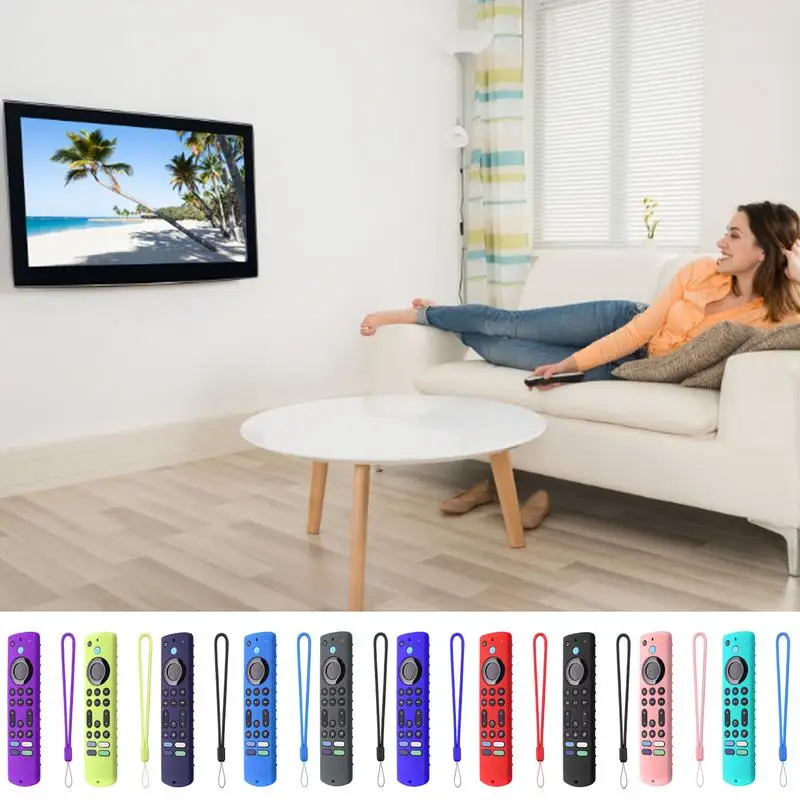 

TV Remote Control Protective Case Anti Fall Protective Case Dustproof Silicone Protection Case For Sam Sungs TV Remote Control