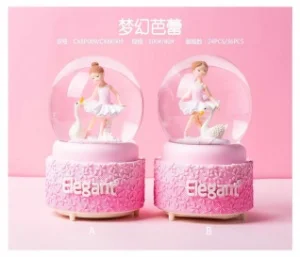 Освещенный музыкальный Снежный шар, струйный подарок, любовь, праздник, милый, доставка из Турции