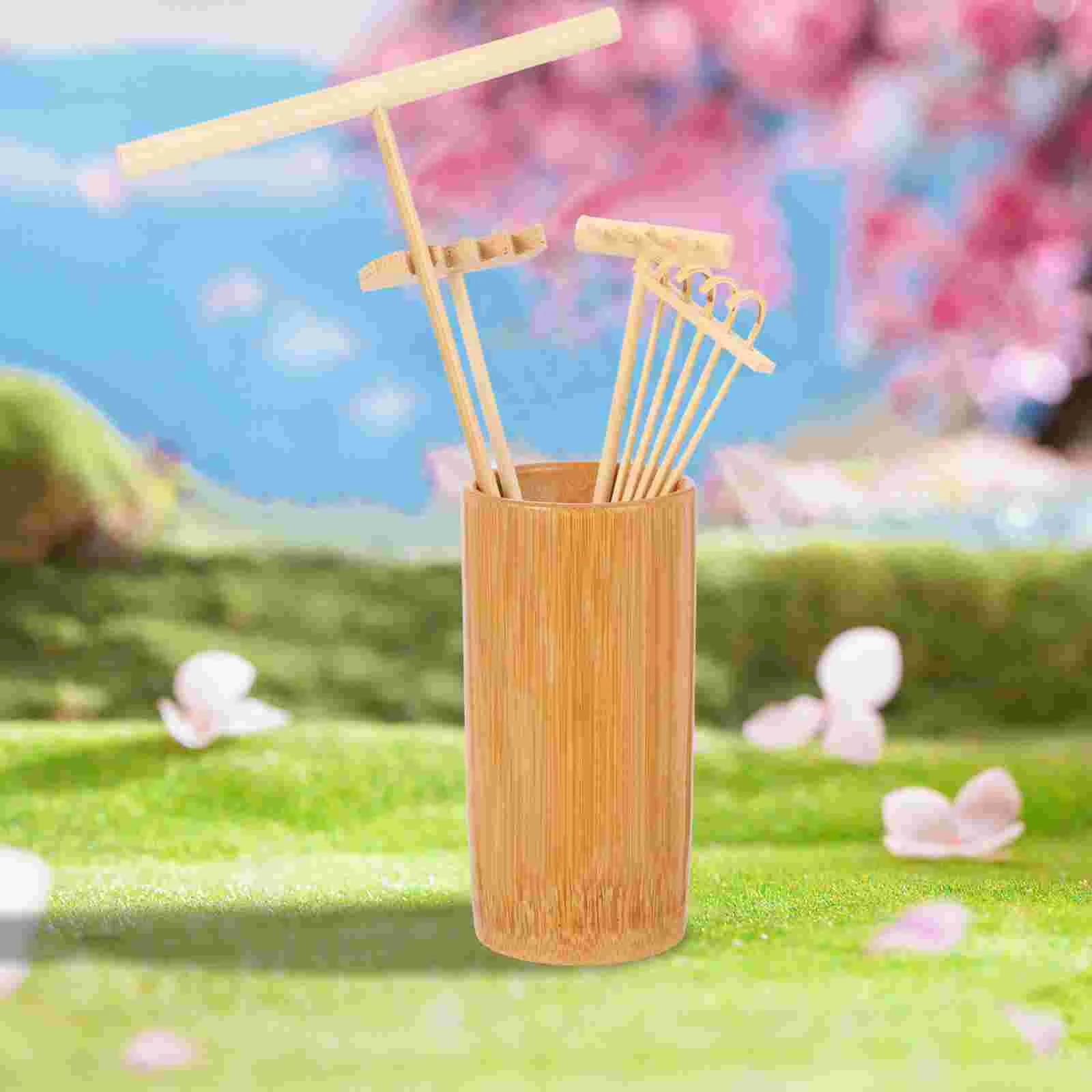 Декор сухой горный грабли набор ремесел реквизит для макета сцены маленький