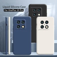 For OnePlus Pro Case Liquid Silicone Soft Matte Camera Protection Cover For One Plus Pro 10Pro Phone Cases