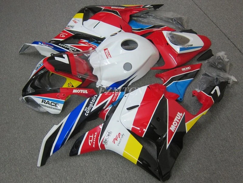 

4Gifts New ABS Whole Fairings Kit Fit for HONDA CBR600RR F5 2009 2010 2011 2012 09 10 11 12 Bodywork Set Red Yellow