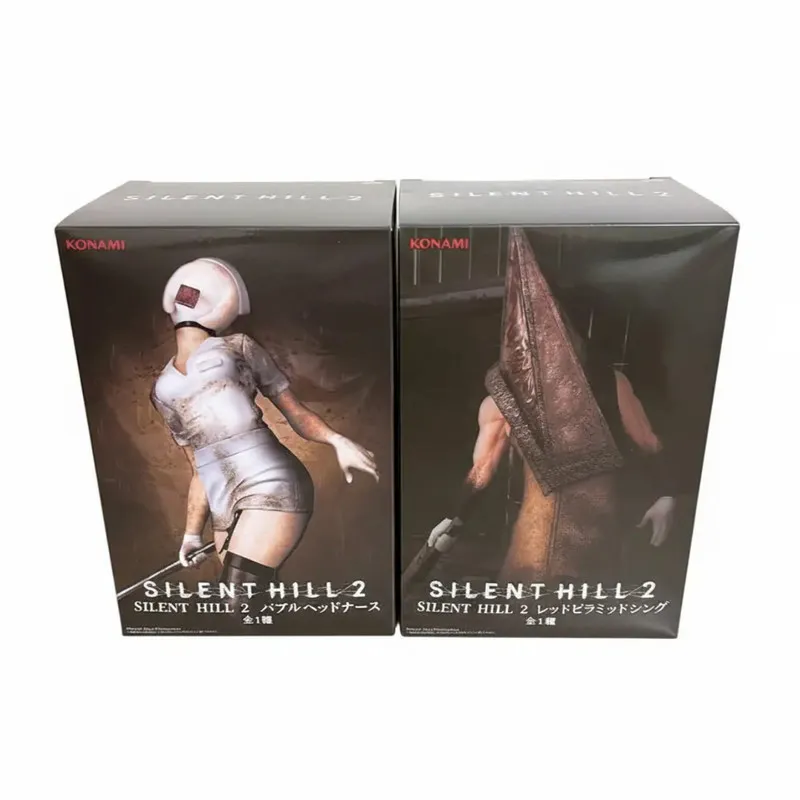 Официальная в наличии Konami Silent Hill 2 Голова пирамиды и медсестра с пузырьковой головой — модная коллекционная призовая фигурка в подарок. (art.: 3920d4759f349) - 3920d4759f349