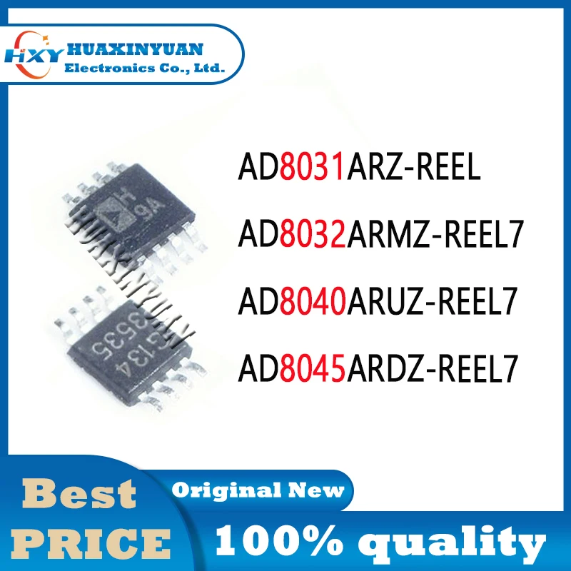 1 шт./партия, AD8031ARZ-REEL AD8032ARMZ-REEL7 AD8040ARUZ-REEL7 AD8045ARDZ-REEL7 AD8031ARZ AD803  задний фонарь, задний фонарь, AD8031ARZ AD803, новая и оригинальная микросхема