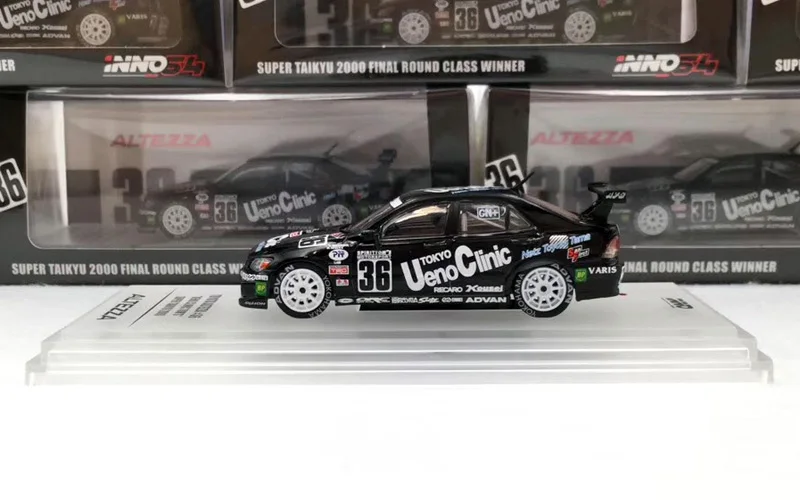 Модель автомобиля из сплава INNO 1:64 TOYOTA RS200 ALTEZZA Bite Shark No. 36 CLINIC TOM'S |