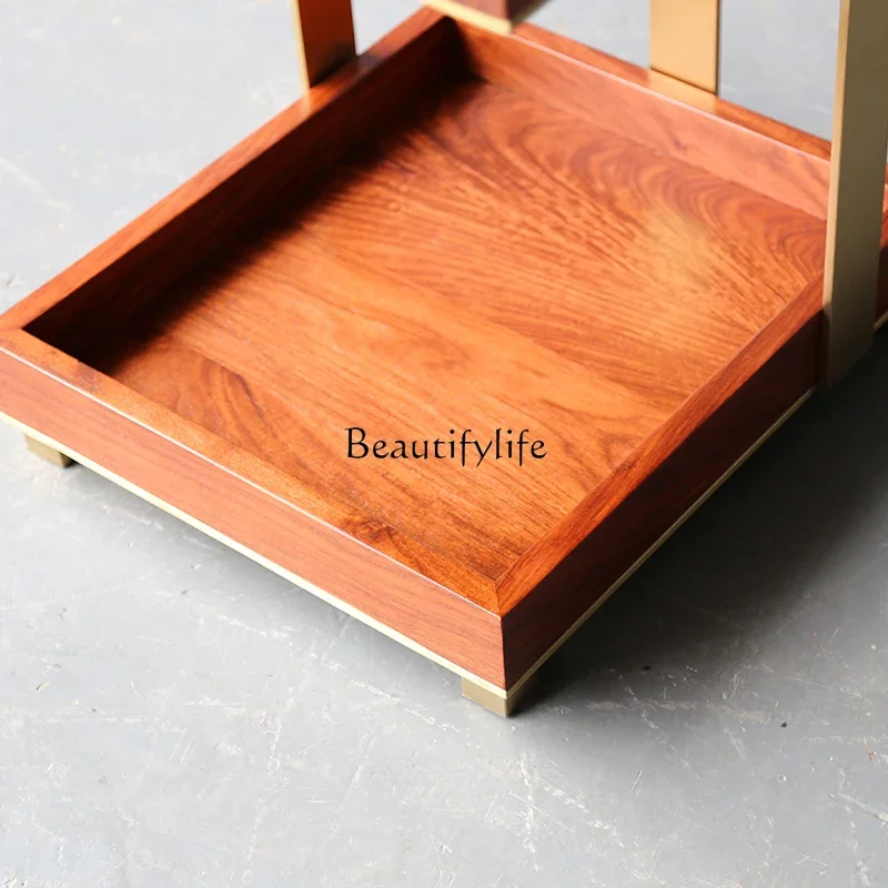 Новый угловой столик в китайском стиле многофункциональный двухслойный боковой