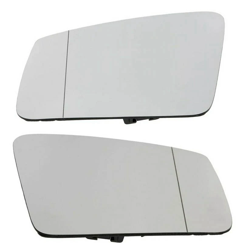 

6X Heated Wing Mirror For Mercedes Glass W204 W212 S/C/E-Class Pair R+L) 2128101721 2128101821