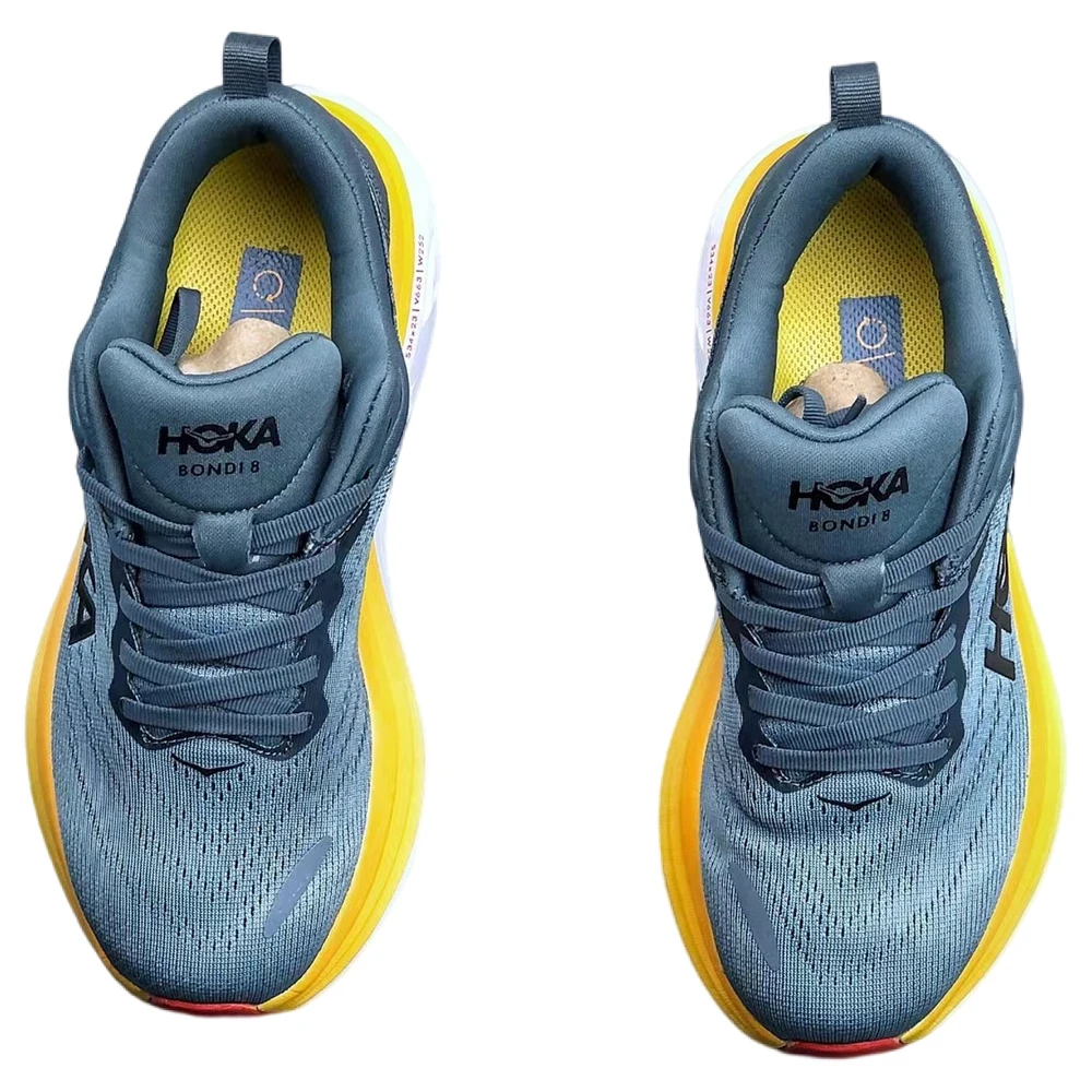 Bondi 8 Shoes for Men Women Engineered Mesh Upper Professional Marathon Running Shoes Classic Low Sneakers from HOKA Casual Shoe