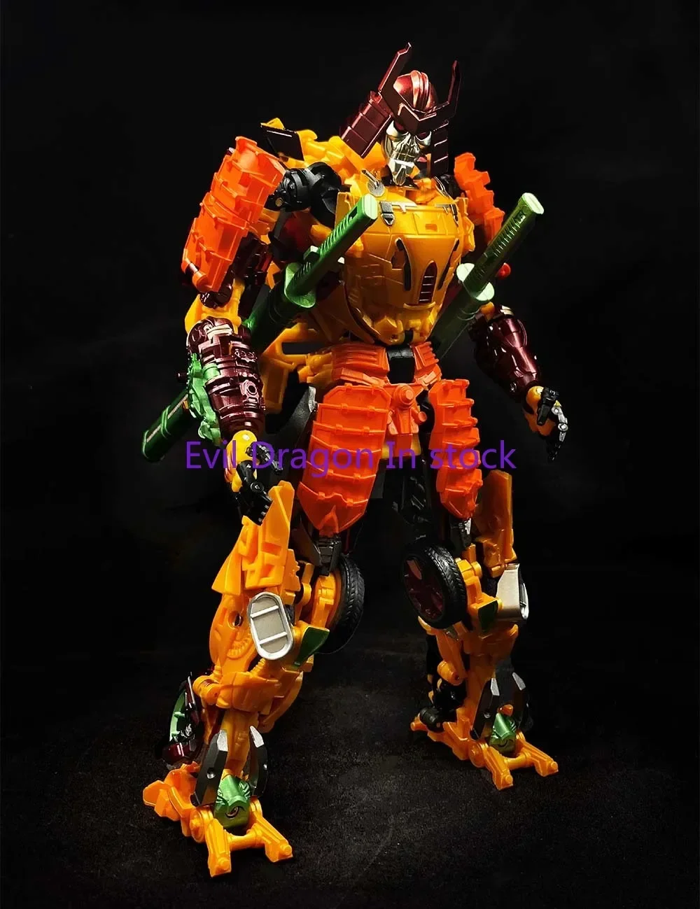 Регулируемая фигурка из металгата G02 Haiku Three Warrior Mingjiang желтая версия подвижная